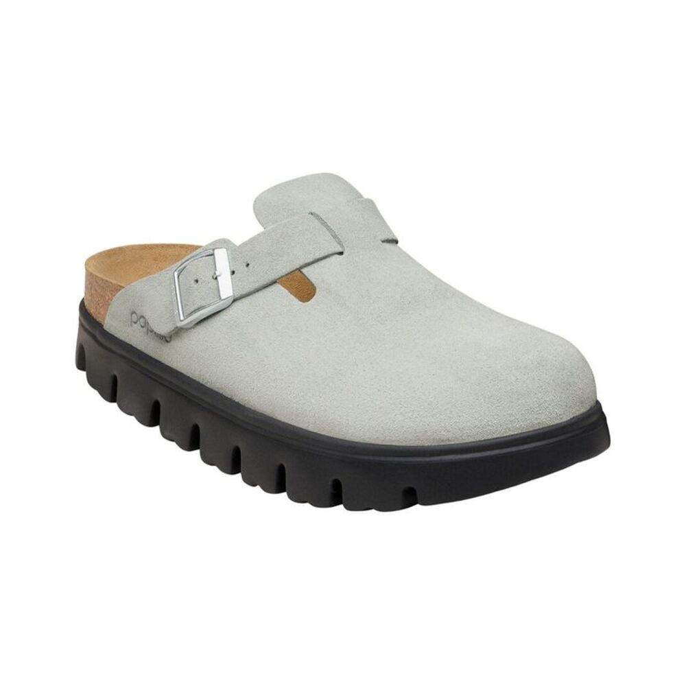 Birkenstock Boston Chunky Suede Clog